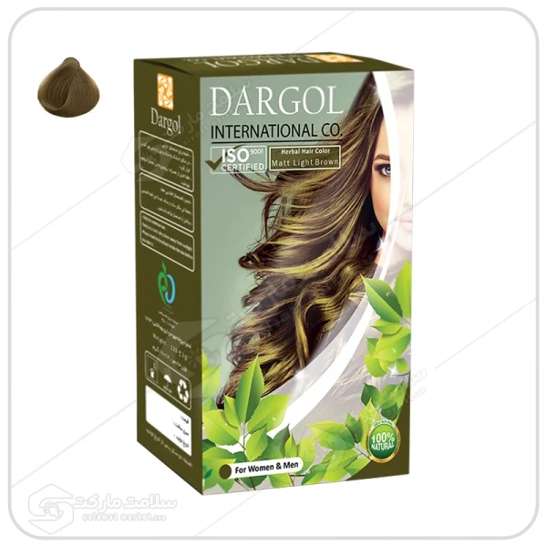 رنگ موی گیاهی زیتونی دارگل
